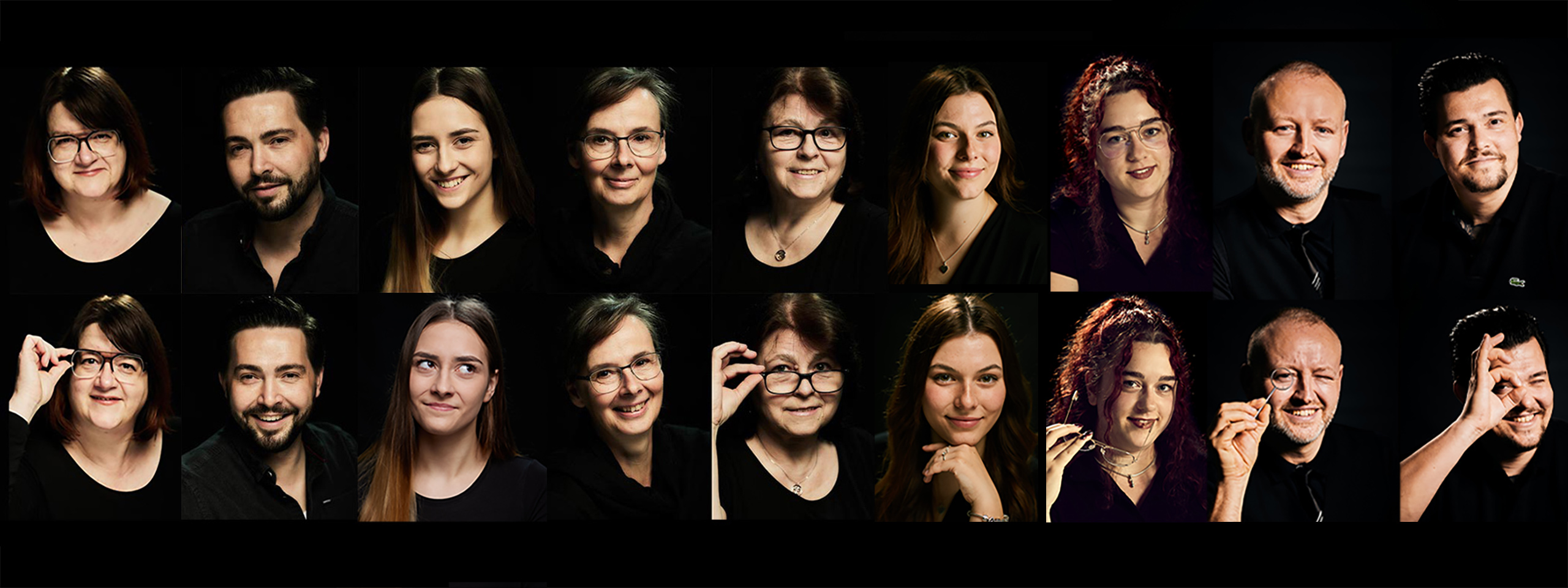 Das Team von Augenoptik Glas. 